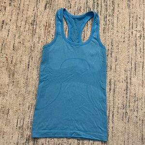 lululemon athletica Blue Tank Top